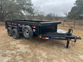 Load image into Gallery viewer, LoadTrail 83"X14' Bumper Pull Tandem Dump BLACK - 4884 - J4 Trailer