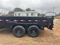 Load image into Gallery viewer, LoadTrail 83"X14' Bumper Pull Tandem Dump BLACK - 4884 - J4 Trailer