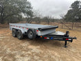 Load image into Gallery viewer, LoadTrail 83"X14' Bumper Pull Tandem Dump GRAY - 3239 - J4 Trailer