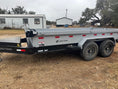 Load image into Gallery viewer, LoadTrail 83"X14' Bumper Pull Tandem Dump GRAY - 3239 - J4 Trailer