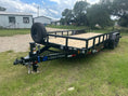 Load image into Gallery viewer, LoadTrail 83"x20' Tandem Carhauler Trailer w Rails - 7686 - J4 Trailer
