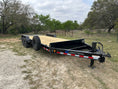 Load image into Gallery viewer, Loadtrail 83"x22' Tandem Carhauler MAX Ramps Tool Tray 7350 - J4 Trailer