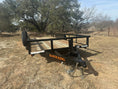 Load image into Gallery viewer, Ranch King 6'10"x18' 10K Tandem Utility Trailer RAMPS - 2800 - J4 Trailer