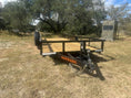 Load image into Gallery viewer, Ranch King 6'10"x20' Tandem Utility 10k RAMPS - 2478 - J4 Trailer