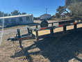 Load image into Gallery viewer, Ranch King 6'10"x20' Tandem Utility Trailer 14k STAND UP RAMPS - 2485 - J4 Trailer