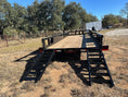 Load image into Gallery viewer, Ranch King 6'10"x20' Tandem Utility Trailer 14k STAND UP RAMPS - 2485 - J4 Trailer