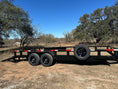 Load image into Gallery viewer, Ranch King 6'10"x20' Tandem Utility Trailer 14k STAND UP RAMPS - 2485 - J4 Trailer