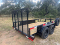Load image into Gallery viewer, Ranch King 6'x12' Tandem Utility Trailer GATE - 2674 - J4 Trailer