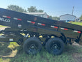 Load image into Gallery viewer, SALE - Delco 83"x14' Tandem Dump 14K - 9800 - J4 Trailer