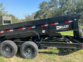 Load image into Gallery viewer, SALE - Delco 83"x14' Tandem Dump 14K - 9800 - J4 Trailer