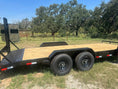 Load image into Gallery viewer, SALE - Delco 83"x20' Tandem Carhauler 14K - 1838 - J4 Trailer
