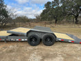 Load image into Gallery viewer, SALE - Delco 83"x22' - 6' Deck - Tandem Tilt Trailer GRAY - 3811 - J4 Trailer