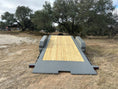 Load image into Gallery viewer, SALE - Delco 83"x22' - 6' Deck - Tandem Tilt Trailer GRAY - 3811 - J4 Trailer