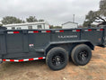 Load image into Gallery viewer, SALE - DP Platinumstar 83"x14' Eco Tandem 14k Dump GRAY - 1739 - J4 Trailer