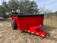 Load image into Gallery viewer, SALE - DP Platinumstar 83"x14' Eco Tandem 14k Dump RED - 1740 - J4 Trailer
