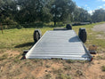 Load image into Gallery viewer, SALE Timpte - 78"x12' Power Tilt Aluminum Singe Axle Carhauler - 2278 - J4 Trailer