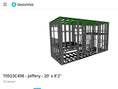Load image into Gallery viewer, USED but New Tiny Home Trailer Shell - 6875 - J4 Trailer