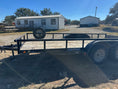 Load image into Gallery viewer, USED LoadTrail 82"x16' Utility 7k with spare - 8401 - J4 Trailer