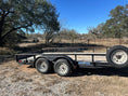 Load image into Gallery viewer, USED LoadTrail 82"x16' Utility 7k with spare - 8401 - J4 Trailer