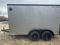 Load image into Gallery viewer, Wells Cargo 7'x12' Tandem Cargo - FT612T2 - D - SILVER PHANTOM 1561 - J4 Trailer