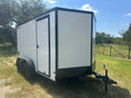 Load image into Gallery viewer, Wells Cargo 7'x12"x6'6" -7K Fast Trac FT712T2-D - WHITE/PHANTOM - Cargo Trailer 8166 - J4 Trailer