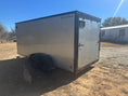 Load image into Gallery viewer, Wells Cargo 7'x16" - FT716T2 - D - SILVER/PHANTOM - Enclosed Cargo Trailer 0808 - J4 Trailer