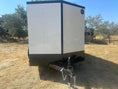 Load image into Gallery viewer, Wells Cargo 7x16 - FT716T2 - D - WHITE/PHANTOM - 9540 - J4 Trailer