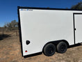 Load image into Gallery viewer, Wells Cargo 8.5'x16'x7' RFV Tandem Cargo Trailer 10K - WHITE PHANTOM - 9795 - J4 Trailer
