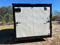Load image into Gallery viewer, Wells Cargo 8.5'x16'x7' RFV Tandem Cargo Trailer 10K - WHITE PHANTOM - 9795 - J4 Trailer