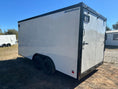 Load image into Gallery viewer, Wells Cargo 8.5'x16'x7' RFV Tandem Cargo Trailer 10K - WHITE PHANTOM - 9795 - J4 Trailer