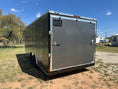 Load image into Gallery viewer, Wells Cargo 8'5"x20' Tandem Fast Trac Enclosed Cargo Trailer - FT8520T3 - D - GRAY - 3512 - J4 Trailer