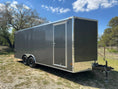 Load image into Gallery viewer, Wells Cargo 8'5"x20' Tandem Fast Trac Enclosed Cargo Trailer - FT8520T3 - D - GRAY - 3512 - J4 Trailer