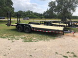 LoadTrail 83"x20' Tandem Carhauler w/Fold Up Ramps 14k - 1307 LoadTrail