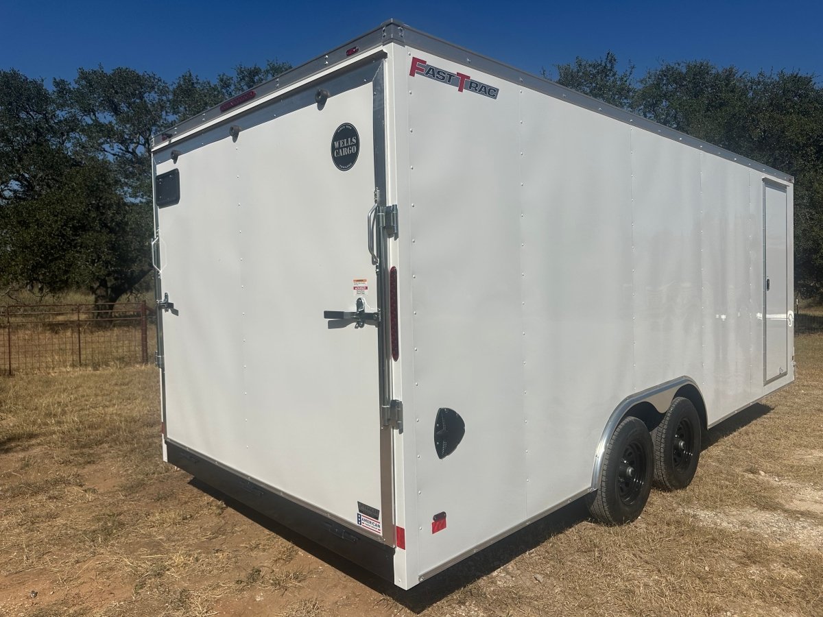 2026 Wells Cargo 8'5"x20' Tandem Fast Trac - FT8520T3 - 7' TALL - 5373 - J4 Trailer