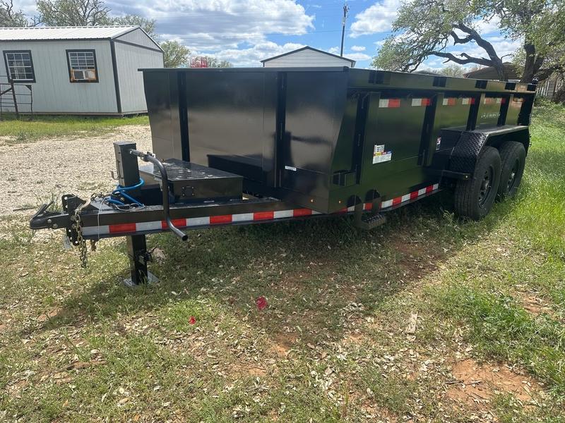 DP Platinum 82"x14' Tandem Eco Dump 14k BLACK - 1556