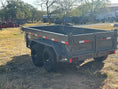 Load image into Gallery viewer, Delco 60"x10' Tandem Dump- 7K - GRAY - 1655
