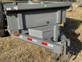 Load image into Gallery viewer, Delco 60"x10' Tandem Dump- 7K - GRAY - 1655
