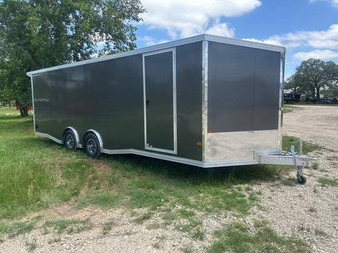 Alcom EZ Haul 102"x24' Tandem Cargo CHARCOAL - 2476