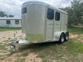 Load image into Gallery viewer, Calico 6'x13'x7' Horse Trailer GOLD - 0655
