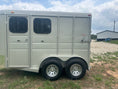 Load image into Gallery viewer, Calico 6'x13'x7' Horse Trailer GOLD - 0655
