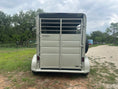 Load image into Gallery viewer, Calico 6'x13'x7' Horse Trailer GOLD - 0655
