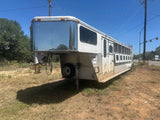 Used 2001 Sundowner Aluminum 8 Horse Trailer 25ft - 4933