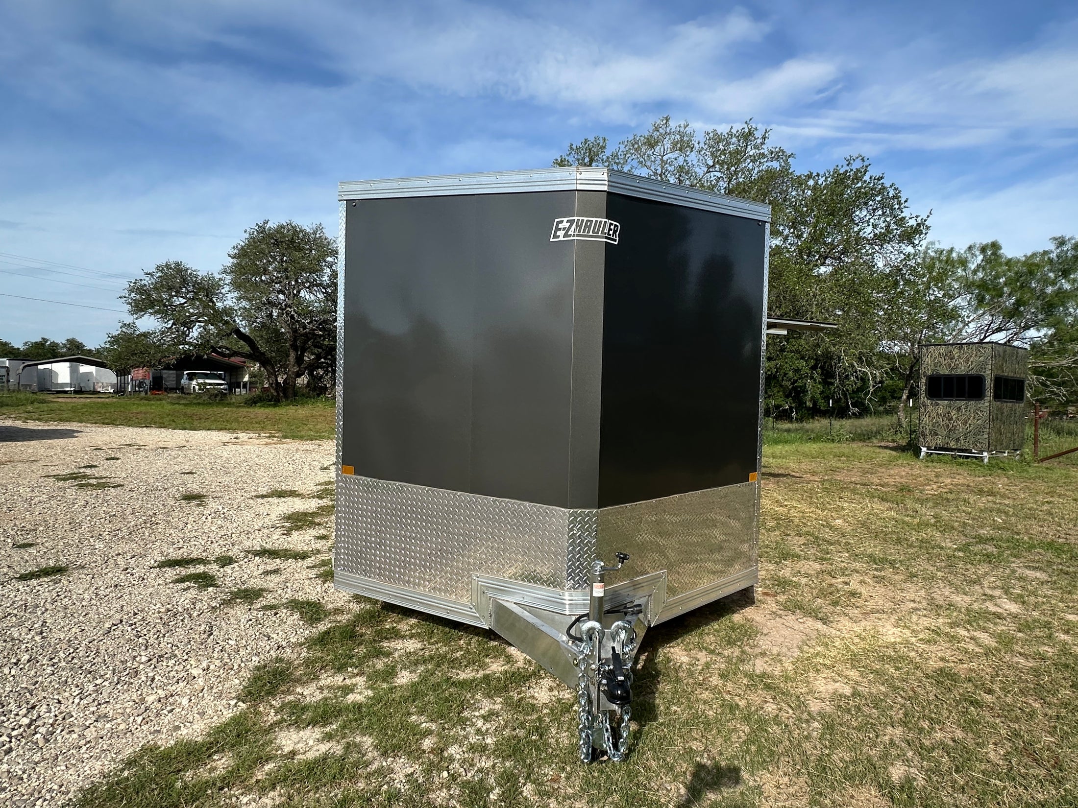 Alcom EZ Haul 102"x24' Tandem Cargo CHARCOAL - 2476