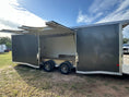 Load image into Gallery viewer, Alcom EZ Haul 102"x24' Tandem Cargo CHARCOAL - 2476
