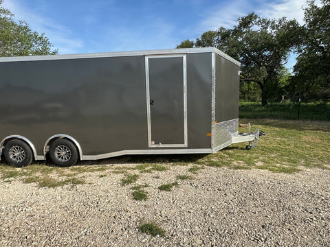 Alcom EZ Haul 102"x24' Tandem Cargo CHARCOAL - 2476