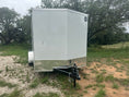 Load image into Gallery viewer, Wells Cargo 7'x14' Tandem Cargo - WHITE - 4090
