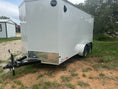 Load image into Gallery viewer, Wells Cargo 7'x14' Tandem Cargo - WHITE - 4090
