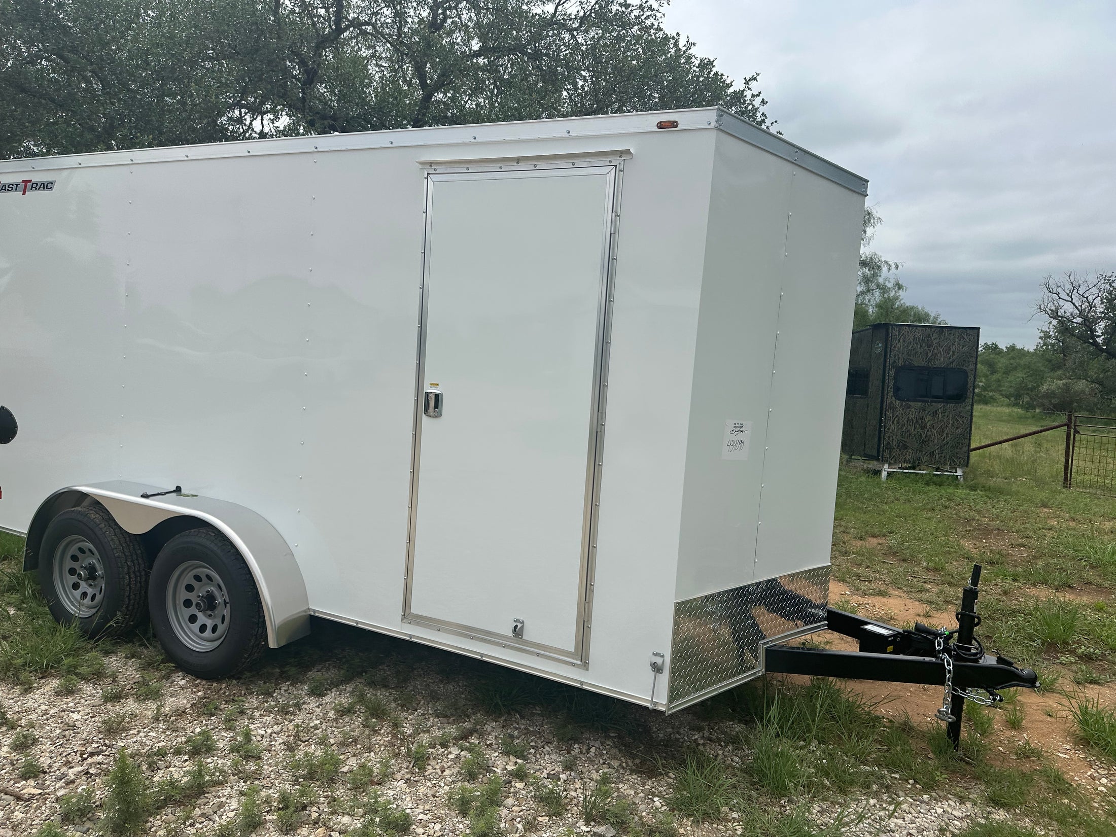 Wells Cargo 7'x14' Tandem Cargo - WHITE - 4090