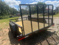 Load image into Gallery viewer, Ranch King 6'10"x12' Tandem Utility Trailer - 2603
