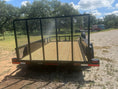 Load image into Gallery viewer, Ranch King 6'10"x12' Tandem Utility Trailer - 2603
